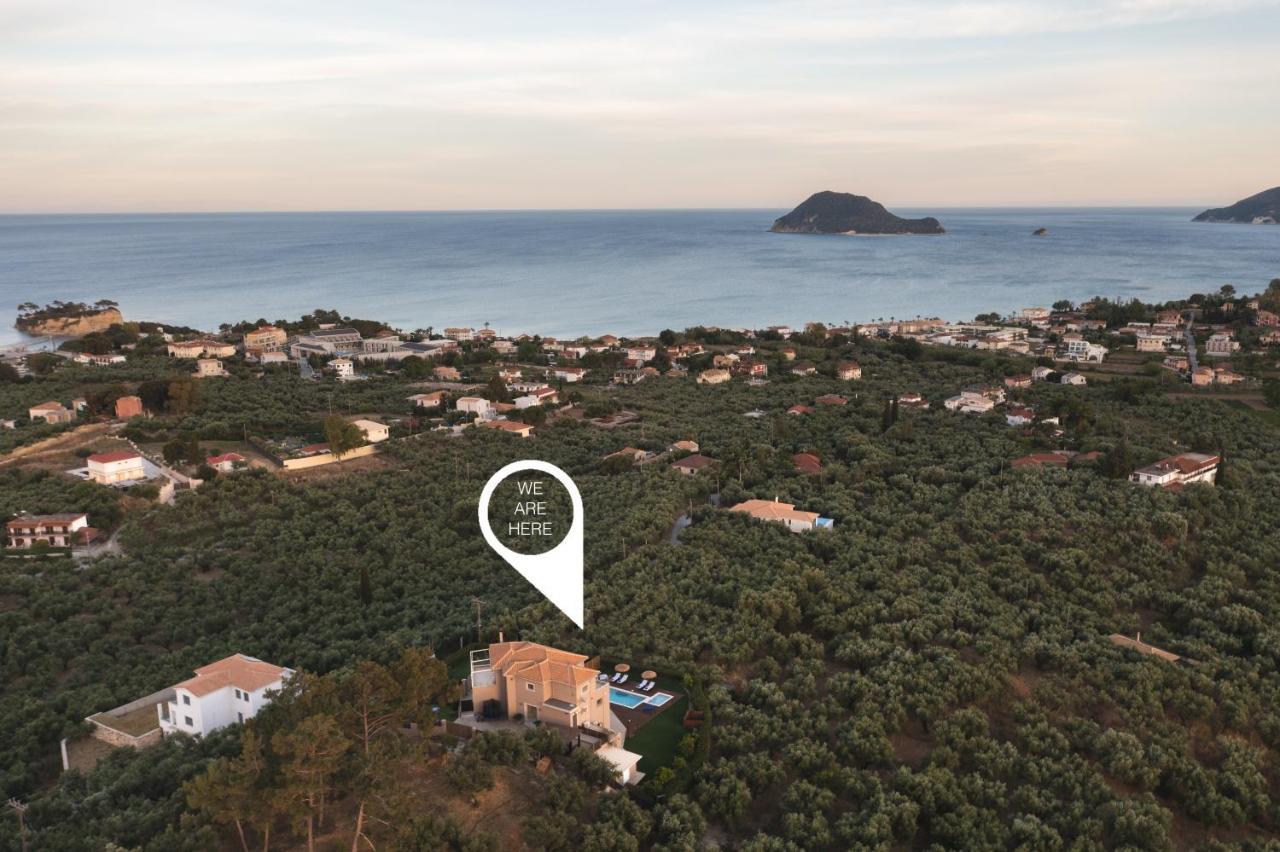 Diomani Maison - Private Pool & Sea View, By Zantewize Lithakia  Eksteriør bilde